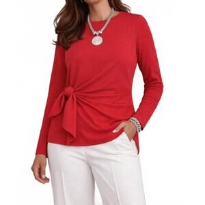 NEW E.L.I. the york top in red